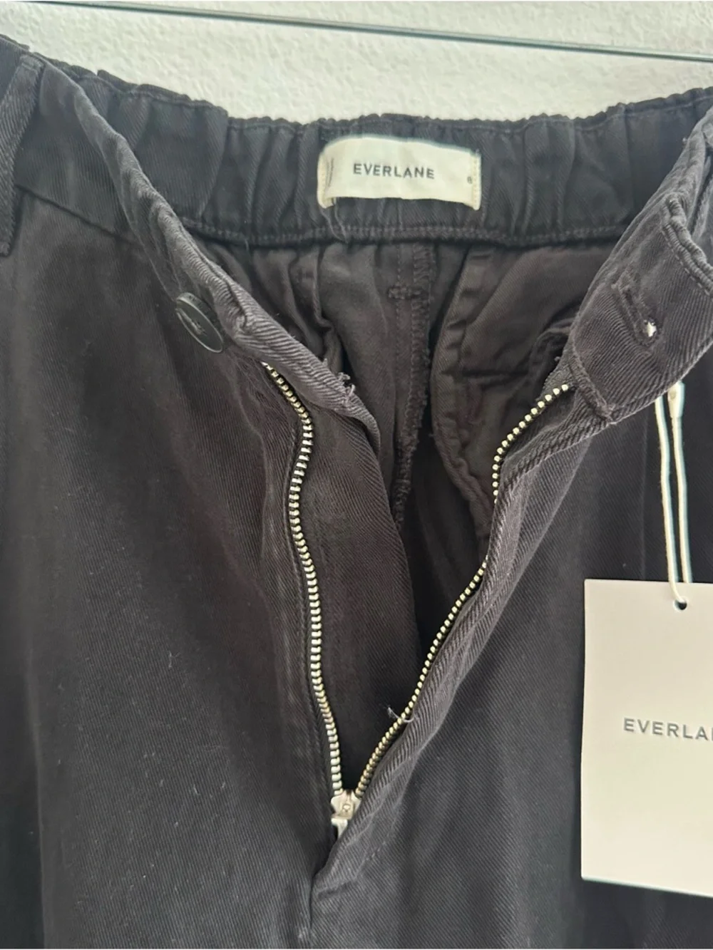 Everlane The Trouser in Buttersoft in Black Size: 8, NWT